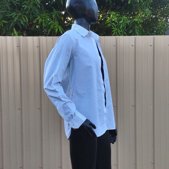 NIGEL HALL MEN'S PURE COTTON CONTRASTING COLLAR/CUFFS LUXURY SHIRT - Picture 7 of 17